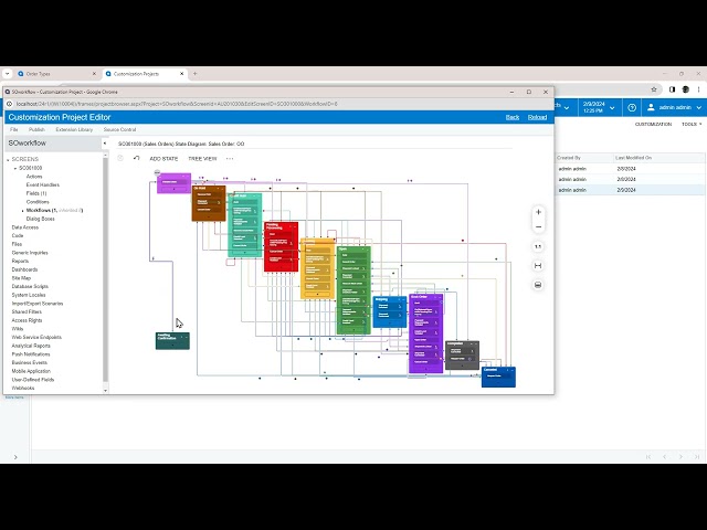 Customizing Acumatica Workflow without Coding