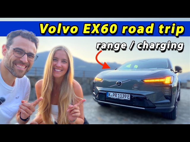 Beats BMW iX3 and Mercedes GLC? Volvo EX60 road trip with Autobahn, range and fast charging test!