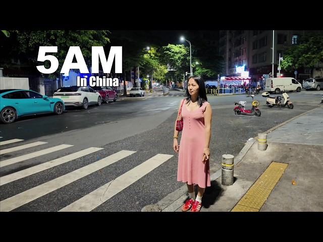 What China Looks Like at 5AM 🇨🇳 | Before Shenzhen Wakes Up