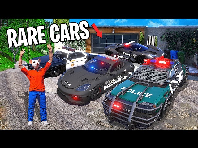 Stealing RARE Cop Cars.. GTA 5 RP