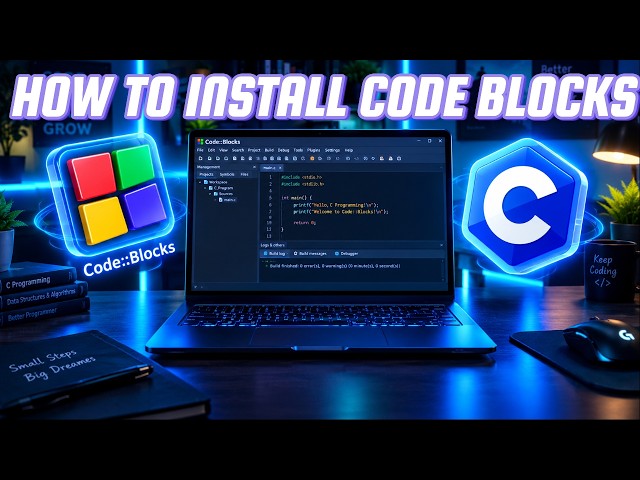 How to Install Code::Blocks on Windows 10/11 | C/C++ Setup for Beginners