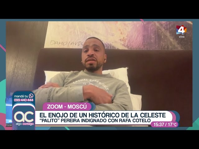 Algo Contigo - "Palito" Pereira indignado con Rafa Cotelo