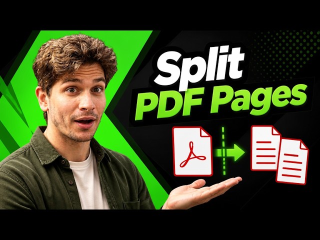 How To Split PDF Pages In Adobe Acrobat Pro DC [2026 Guide]