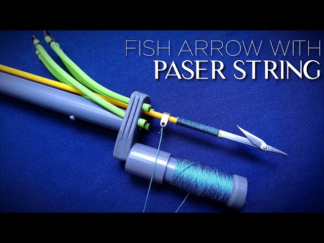 Making Fish Arrows from PVC with Paser String