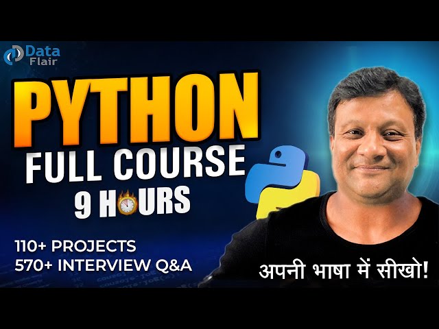 Python Full Course | Free Python Tutorial for Beginners in Hindi