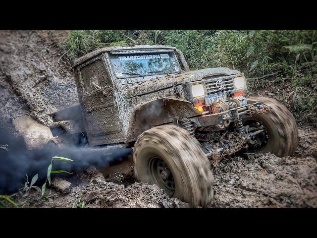 Trilha 4x4 Transcatarina 2025 Adventure 1 dia 1 Itaiopolis TROLLER V8 sound