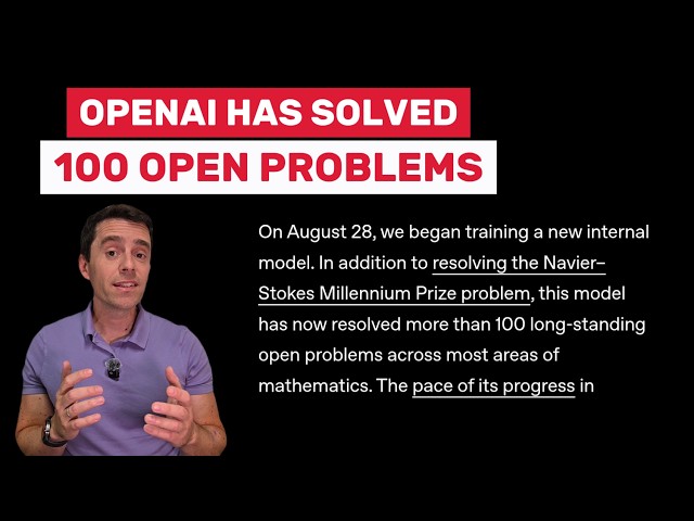 OpenAI has solved "100 long-standing open problems"