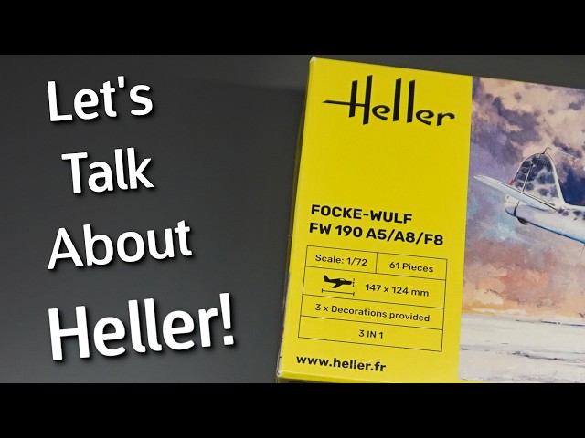 What Does Heller Do Right, & How Could They Improve? Heller Model Kit Discussion - Workbench Ramble