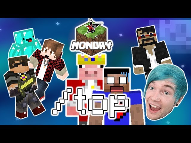 YouTubers React to Technoblade's /top Sneak Attack on Vikkstar in Minecraft Monday Week 3