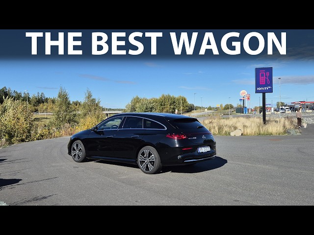 Mercedes CLA 350 4Matic Shooting Brake range test