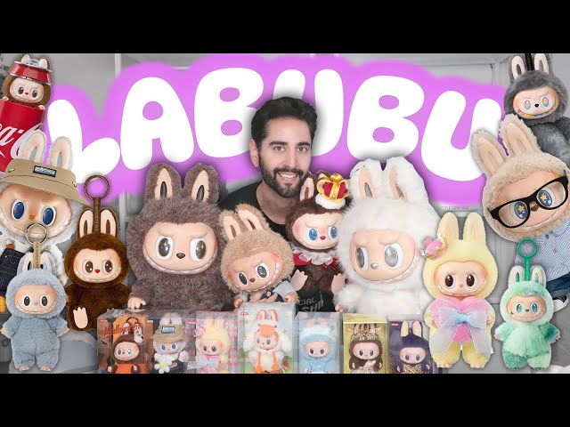 I Bought (almost) Every Rare Viral LABUBU! POP MART'S Plush Pendants, Giant Zimomo's & More!