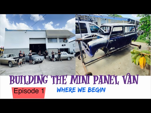 RESTORING CLASSIC CARS , Our 2nd Round Nose Mini Panel Van Resto.