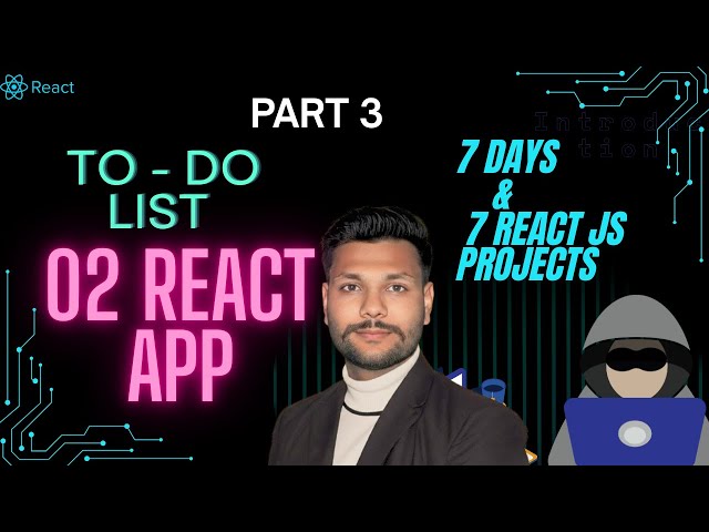 Todo List App in React 📝 | Project Setup & UI Plan | Part 3