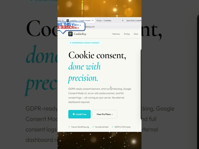 How to Set Up Cookie Consentin WordPress | CookieRay