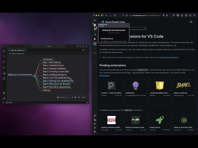 Setting Up Your Environment For Learning JavaScript