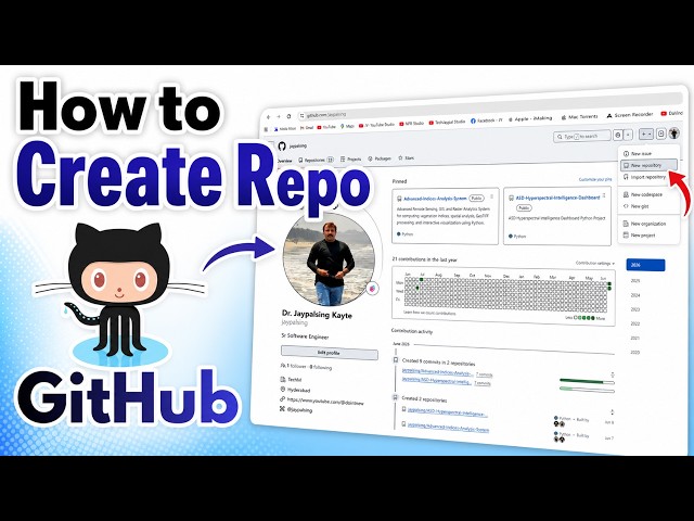 How to Create a New Repository in GitHub | Push Code Easily