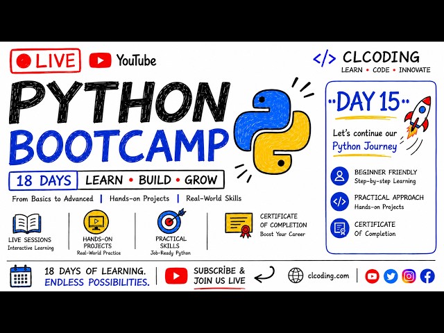 July Python Bootcamp Day 15 - Web Scraping