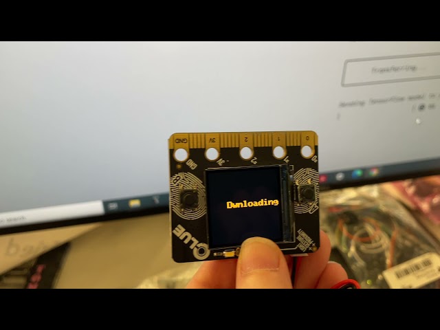 Google TensorFlow Lite for Micro Experiments on Adafruit CLUE