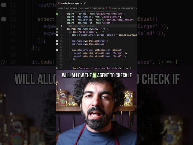 AI-powered TDD with Cursor + WallabyJS + Vitest #angular #javascript #testing #genai