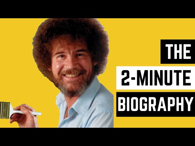 Bob Ross: 2-minute biography