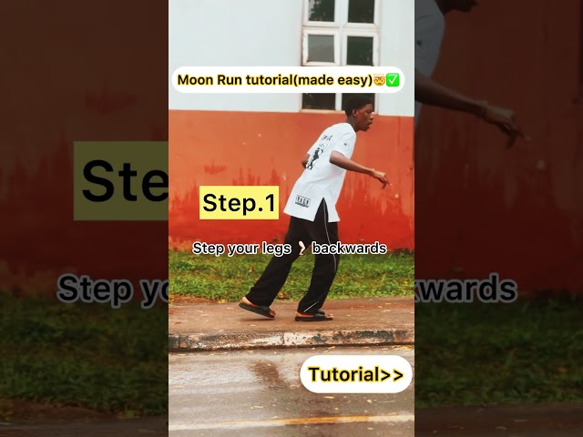 Moon run tutorial🤯🔥✅ #moonrunning #funk #moonwalk #airwalk #slickback #explore #viraltrends