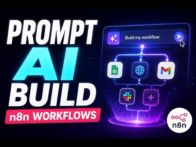 Stop Building n8n Workflows Manually — Just Prompt the AI Assistant
