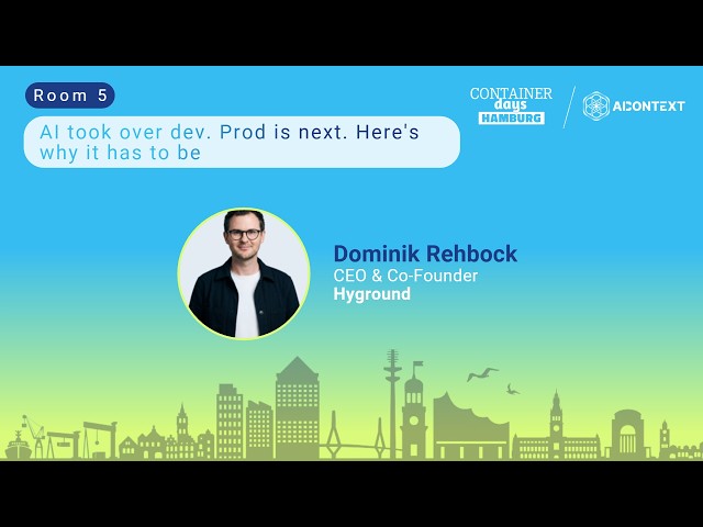 AI took over dev. Prod is next. Here's why it has to be - Dominik Rehbock