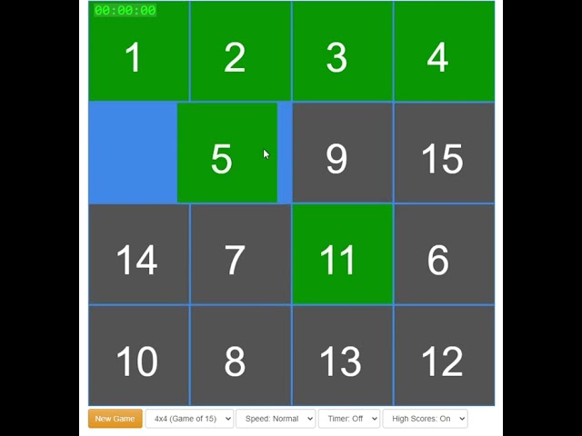 How to solve any slide puzzle quick and easy (3x3, 4x4, 5x5...)