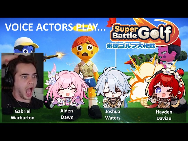 THE CHRYSOS HEIRS play... SUPER BATTLE GOLF!!!(VOICE ACTORS PLAY)