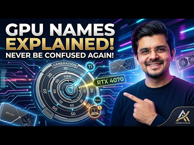 Every GPU Name Explained in 3 Minutes (RTX 5060 vs 4070, Ti, Super & Laptop Traps