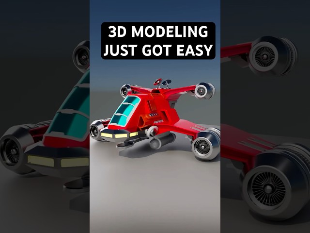 Meet Project Falcon!  #autodesk #kitbash #gamedev #3dmodeling #tutorial