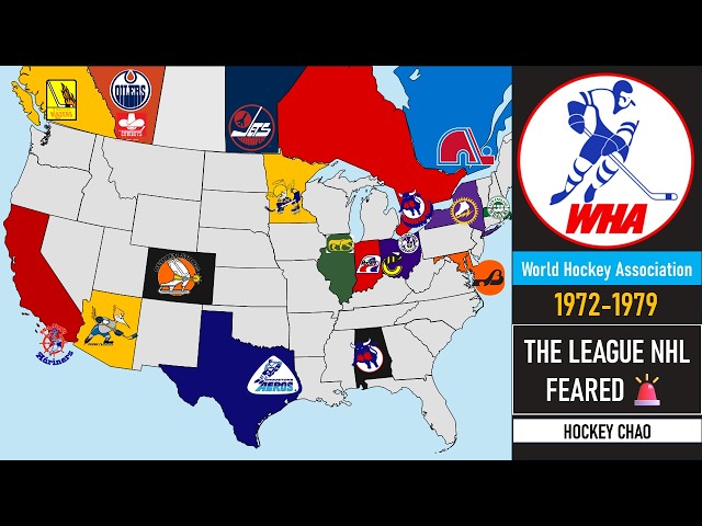 WHA Complete History Timeline | League That CHANGED the NHL Forever (1972-1979)