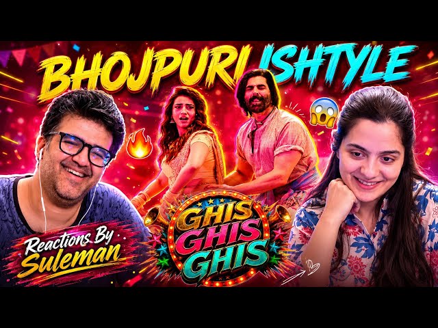 Pakistani Couple React To Ghis Ghis Ghis | Welcome To The Jungle | Akshay Kumar | Akshara Singh 