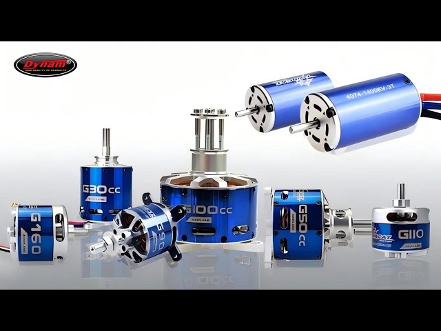 Dynam Brushless Motors — Engineered for Power, Efficiency & Reliability