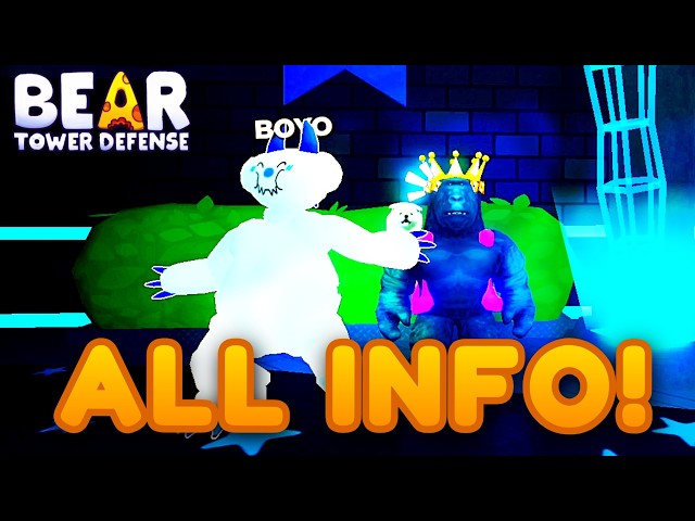ALL INFO for SCRANNER Tower in BEAR TD!