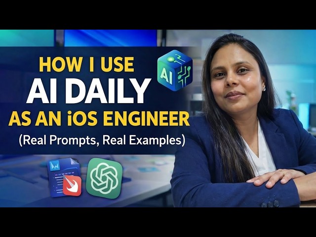 How I Use AI Daily as an iOS Engineer (Real Prompts, Real Examples)