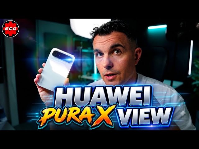 HUAWEI Pura X View [Unboxing and First Impressions]