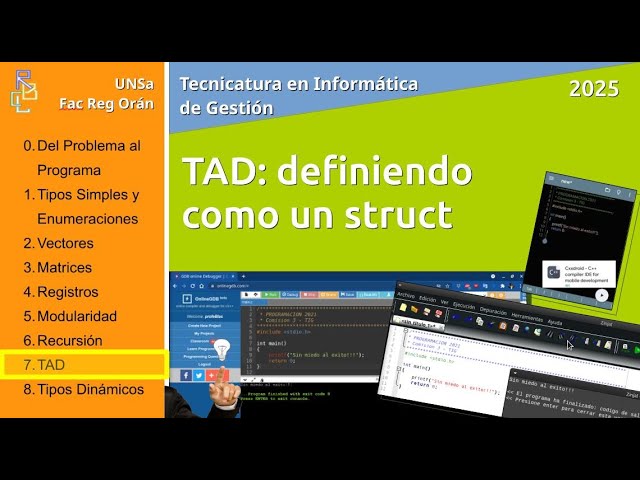 TAD 3: definiendo como un struct