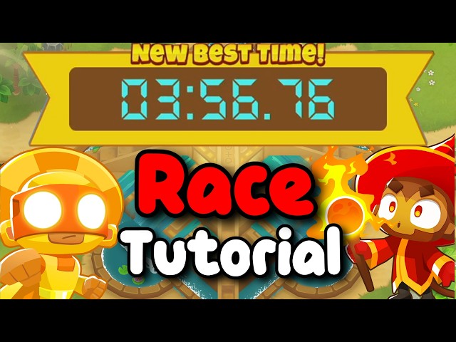 BTD6 Race Tutorial / guide | Adora's Temple Race