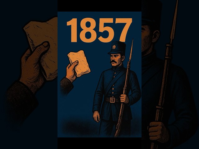 1857 Revolt Explained in 35 Seconds | First War of Independence