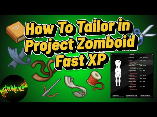 Ultimate Tailoring Guide for Beginners | Best Repairs & Sewing Tips in Project Zomboid