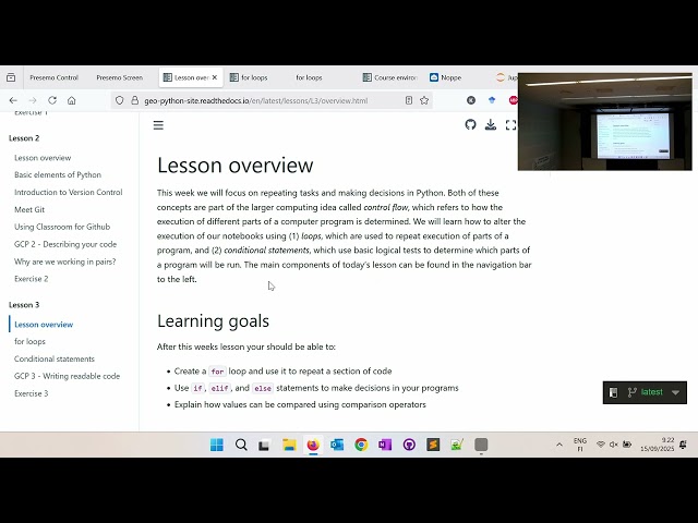 Geopython 2025 - Lecture 3