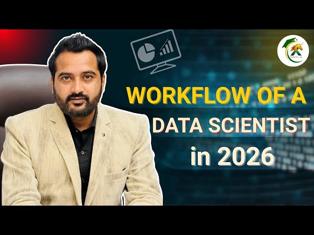 Workflow of a Data Scientist in 2026 | Step-by-Step Real Industry Process | Career Roadmap