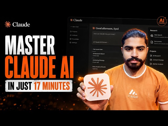 Claude AI Full Course 2026 | Master Claude AI from Basic to Advance 🤖