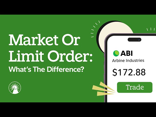 Market Orders vs. Limit Orders | Fidelity Investments
