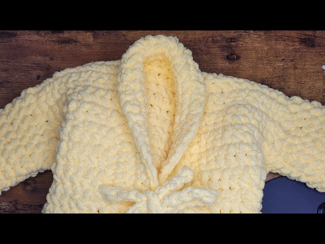 HOW TO CROCHET|A CHILDS ROBE|NEW TUTORIAL|
