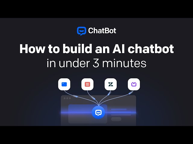 Build Your AI ChatBot in Under 3 Minutes