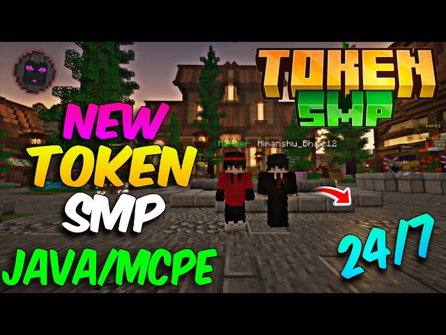 😱 Join Public Token SMP 1.21 (2026) Java + Bedrock | 24/7 Online Minecraft Server | Free To Join 💫