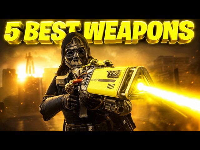 The 5 BEST WEAPONS | Helldivers 2