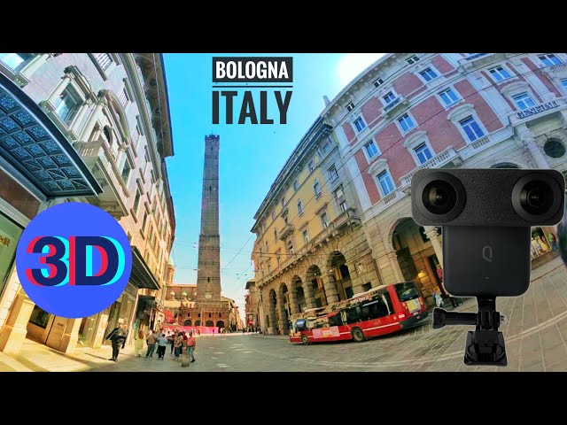 [4K][3D] Bologna, April 2025 (lens distortion corrected)